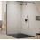 Kabina walk-in 160 New Modus Black New Trendy (EXK-5544)