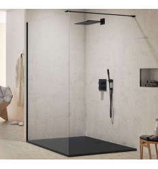 Kabina walk-in 60 New Modus Black New Trendy (EXK-5534)