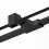Kabina walk-in 130x30x200 New Modus Black New Trendy (EXK-0262/EXK-0255)