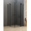 Kabina kwadratowa 110x110 New Soleo Black New Trendy (K-0763)