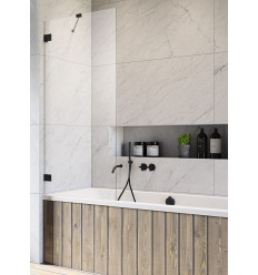 Parawan nawannowy 80 Essenza Pro PNJ II Black Radaway (10101080-54-01)