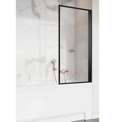 Parawan Nes 8 PNJ I Black Frame Radaway 