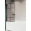 Parawan Nes 8 PNJ I Black Factory Radaway 