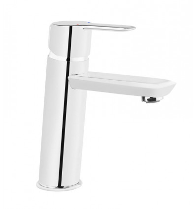 Bateria umywalkowa stojąca Arnika ECO chrom z korkiem Deante (BQAE021M)