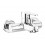 Delfin Bateria wannowa bez komp. natryskowego Deante (BSU 010M)