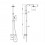 Zestaw prysznicowy Rain Round Termo Excellent (ARAC.SY.107CR)