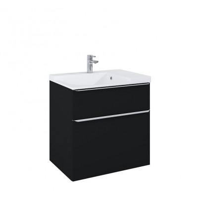 Szafka z umywalką 70 Lofty black matt Elita (RE010700027160 + RE040700098060)