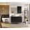 Szafka z umywalką 70 Lofty black matt Elita (RE010700027160 + RE040700098060)