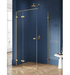 Kabina prostokątna 80x70 Avexa Gold New Trendy (EXK-1728)