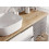 Zestaw komód z blatem 100Lofty White Elita (167030 + 167029 + 167692)