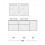 Zestaw szafek z blatem 190 Lofty White Elita (167026+167026+167030+167044)