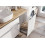 Zestaw szafek z blatem 190 Lofty White Elita (167026+167026+167030+167044)