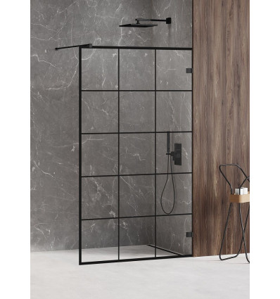 Kabina walk-in 70 Avexa Black New Trendy (EXK-2020)