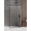 Kabina walk-in 50 Avexa Black New Trendy (EXK-2036)