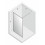 Kabina walk-in 50 Avexa Black New Trendy (EXK-2036)
