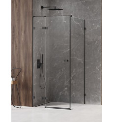 Kabina prostokątna 80x70 Avexa Black New Trendy (EXK-1560)
