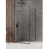 Kabina prostokątna 80x70 Avexa Black New Trendy (EXK-1560)