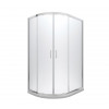 Kabina prysznicowa asymetryczna 100x80 Modern Besco (MA-108-190-M)