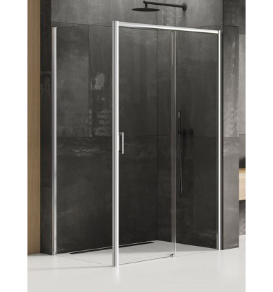 Kabina prostokątna 100x70 Prime New Trendy (D-0299A/D-0122B)
