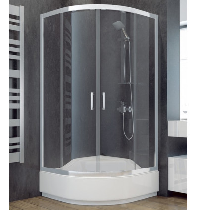 Kabina półokrągła 90x90x165 Modern 165 PMD Piramida (modernp90x165gr)