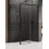 Kabina prostokątna 100x70 Prime Black New Trendy (D-0317A/D-0127B)