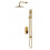 Zestaw prysznicowy podtynkowy Inverto złoty Cersanit (S952-007)