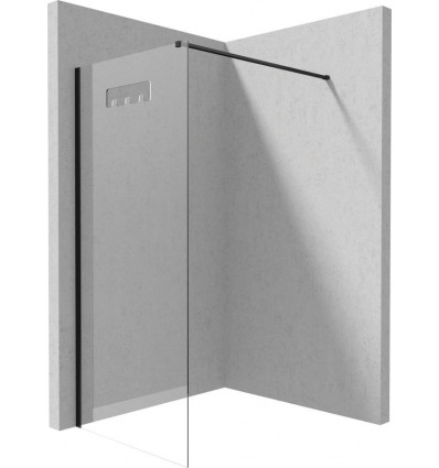 Mokko Kabina walk-in z powłoką 90 cm - nero Deante (KQM N39P)