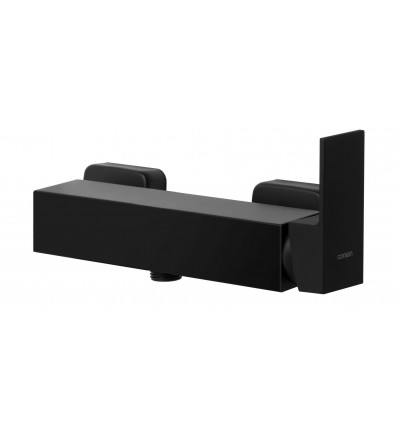 Bateria prysznicowa natynkowa Ango czarna Corsan (CMB3026BL)