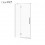 Drzwi prysznicowe 100x200 Crea Cersanit (S159-001)