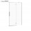 Drzwi prysznicowe prawe 120x200 Crea Cersanit (S159-004)