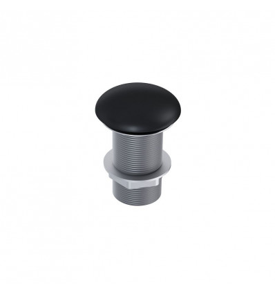 Korek ceramiczny umywalkowy klik-klak bez przelewu black mat Elita (RE090000017160)