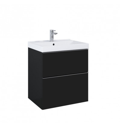 Szafka podumywalkowa 60 2S Look black mat Elita (RE010601027160)
