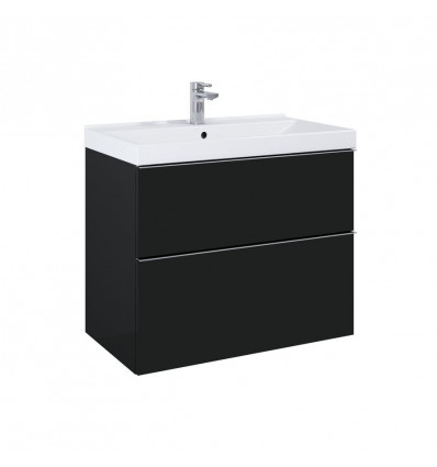 Szafka pod umywalkę 80 2S Look black mat Elita (RE010801027160)