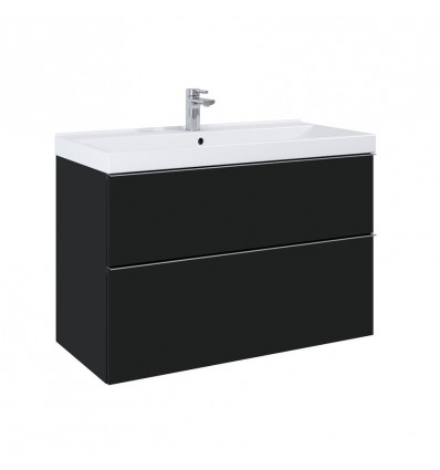 Szafka pod umywalkę 100 2S Look black mat Elita (RE011000027160)