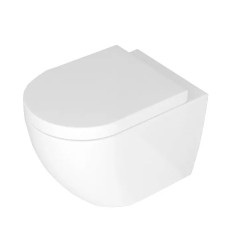 Miska wisząca WC bezrantowa Carlo Mini Rimless ABS/ZM Rea (REA-C1000)