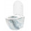 Miska wisząca WC bezrantowa Carlos Duroplast/Slim/ZM Granit Shiny Rea (REA-C8002)