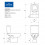 WC kompakt COLOUR CleanOn 010 3/5l bez deski Colour Cersanit (K103-026)