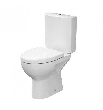 WC kompakt PARVA 020 z deską duroplastową, antybakteryjną Parva Cersanit (K27-003)