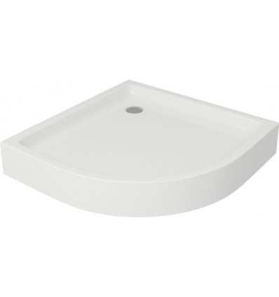 Brodzik półokrągły TAKO 90 x 16, zintegrowany Tako Cersanit (S204-004)
