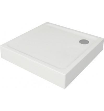 Brodzik kwadratowy TAKO 90 x 16, zintegrowany Tako Cersanit (S204-012)