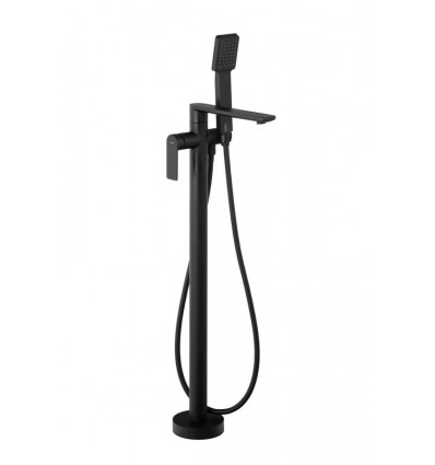 Bateria wannowa wolnostojąca czarna Trino Corsan (CMB7159BL)