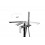 Bateria wannowa wolnostojąca chrom Trino Corsan (CMB7159CH)