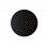 Deszczownica natryskowa LUGO czarna okrągła 20 cm Corsan (CMDO20)