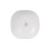 Umywalka nablatowa MU4242WH kwadratowa biała z korkiem białym Corsan (MU4242WH + MUKKWH)