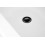 Wanna wolnostojąca E041 Olvena 170 cm z wykończeniem czarnym Corsan (648998)