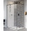 Kabina Walk-in 50 Modo X Black II FRAME Radaway (389254-54-56)