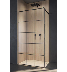Kabina Walk-in 90 Modo X Black II Factory Radaway (389254-54-55)