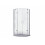 Kabina półokrągła 80x80x195 Viva 195 Besco (VP-80-195-C)