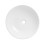 Wolnostojąca umywalka nablatowa okrągła biała 41,5 x 41,5 x 13,5 cm Corsan (649988)