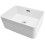 Wolnostojąca umywalka nablatowa prostokątna biała 40 x 30 x 16 cm Corsan (649957)